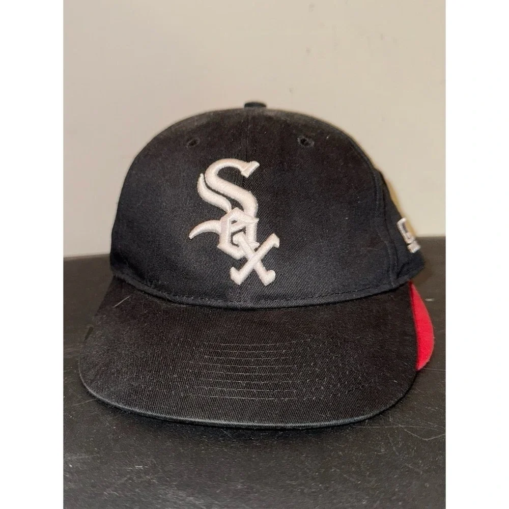 Vintage 90's MLB Kids Youth Hats‎ Bundle White Sox, Red Sox, Indians, Reds (4)